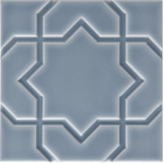 Adex Neri Liso Star Storm Blue 15x15