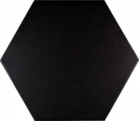 Adex Pavimento Hexagono Black 20х23