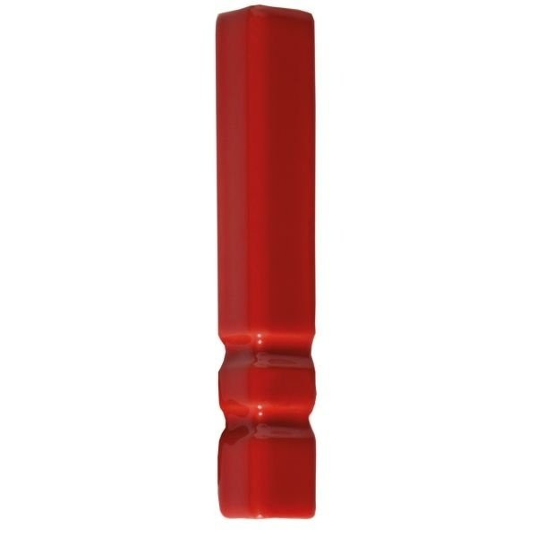 Adex Riviera Angulo Rodapie Monaco Red 10x20