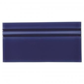 Adex Riviera Rodapie Santorini Blue 10х20