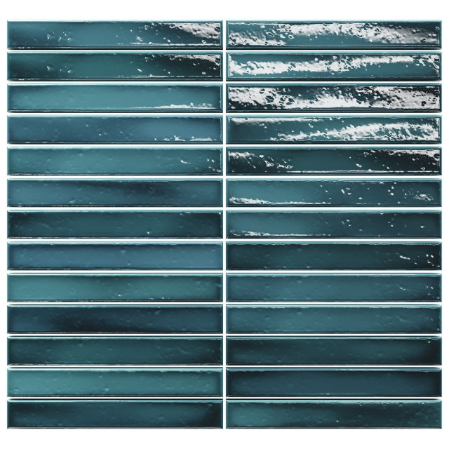 Amadis Fine Tiles Short Stick Sapphire Crackle 29.2x29.5
