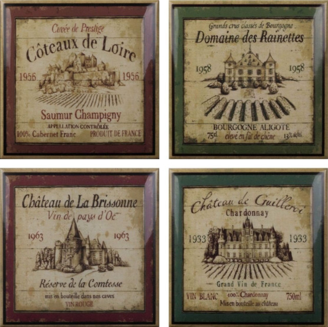 Amadis Fine Tiles Wine Label 1 Deco 15х15