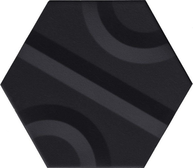 Aparici Chaplin Black Chic Hexagon 25х29