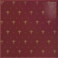 Aparici Poeme Burdeos Ornato 20х20