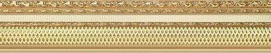 Aparici Umbria Cenefa Gold Rect 6x29.75H0.7