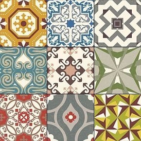 Apavisa 4ever North Patchwork Natural 60x60