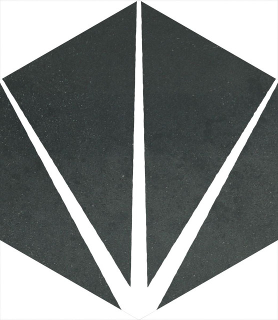 Starline Black Natural Hexagon 25х29