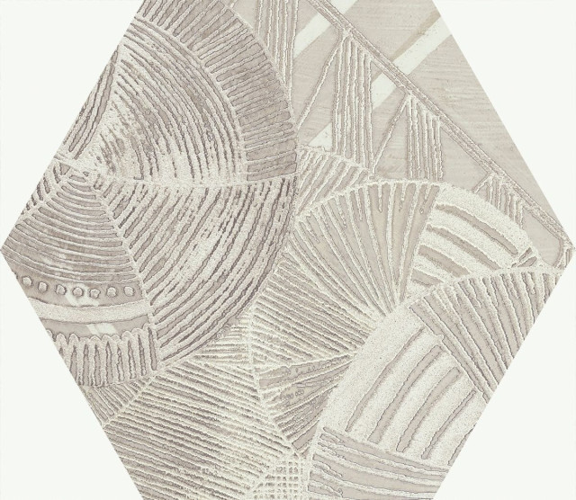 Apavisa North Sand Decor Nonslip Hexagon 25x29
