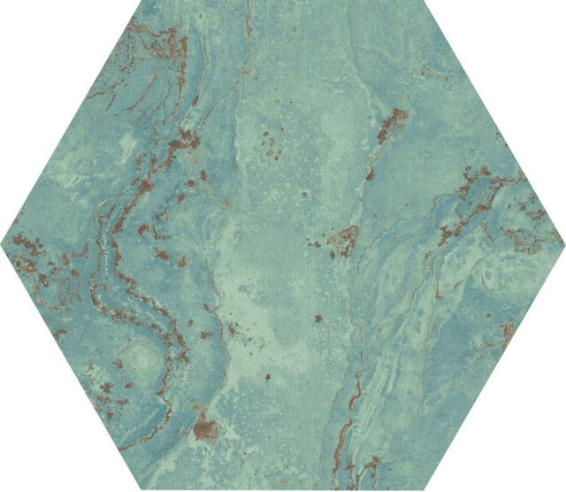 Apavisa Zinc Green Natural Hexagon 25x29