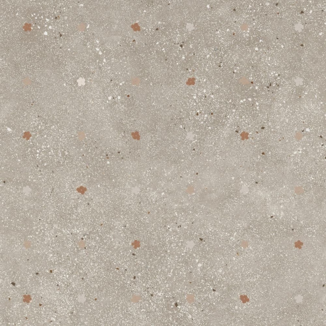 Ape Ama Fiori Tortora Rect 60x60