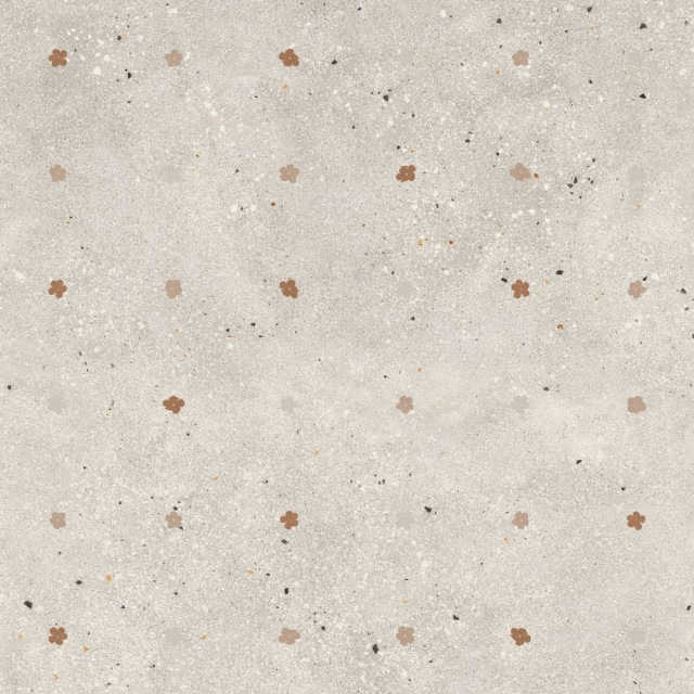 Ape Ama Fiori Avorio Rect 60x60