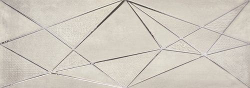 Ape Crea Decor Zig Zag Grey 30x90