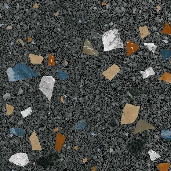 Arcana Stracciatella-r Grafito 80х80