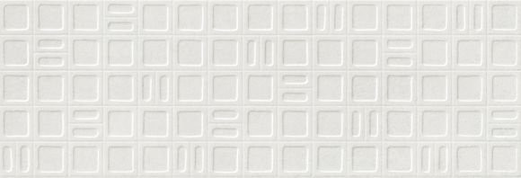Argenta Gravel Rev Square White 40x120