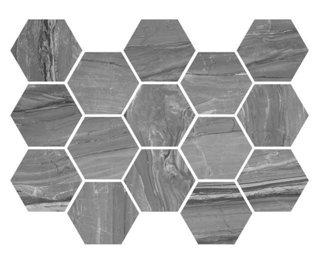 Argenta Eos Argent Hexagon 32,5x22,5
