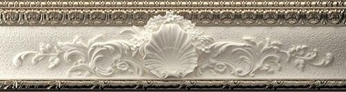 Azteca Fontana Cenefa Cream 8x30