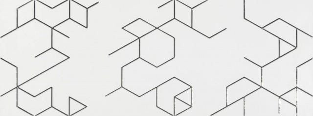Azulev Clarity Decor Polygon Blanco 25x65