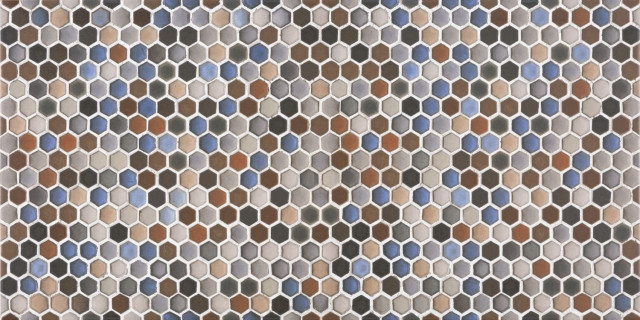 Azulev Everest Hexatile Multicolor 30x60