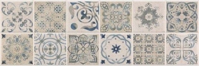 Baldocer Ozone Mosaico Antique Grey 30x90