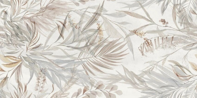 Benadresa Halima Fleur Blanc Rect. 60x120