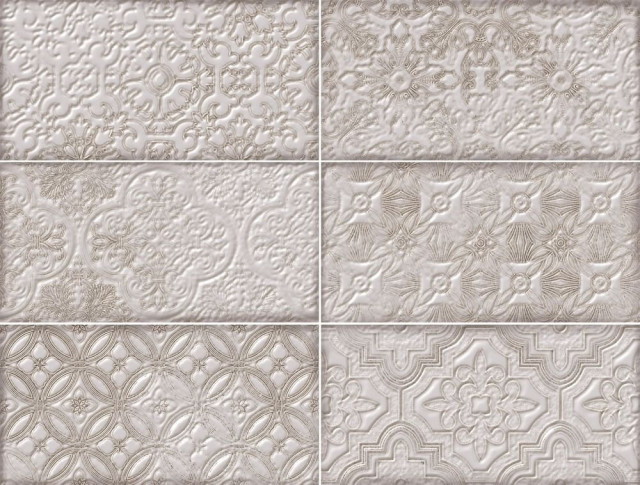 Bestile Dante Decor Light Grey 12x24