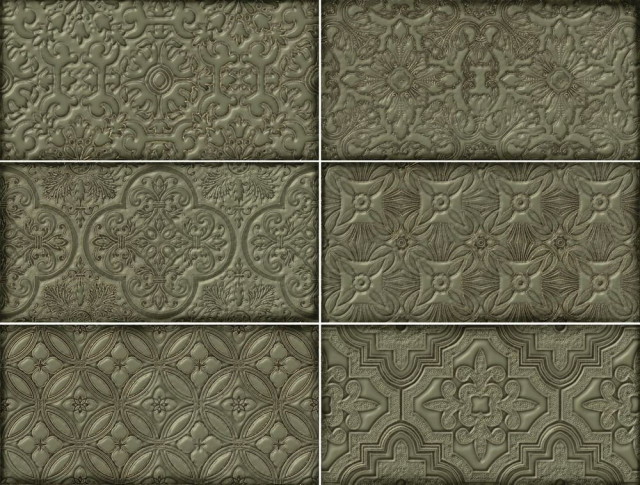 Bestile Dante Decor Green 12x24