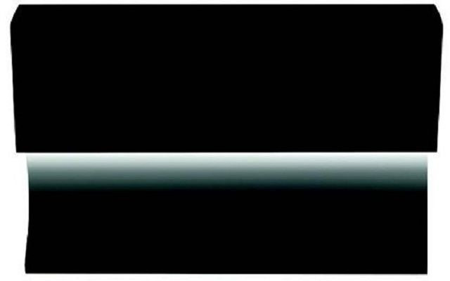 Butech Pro-Skirting Led Black Aluminum 1,3x6x250