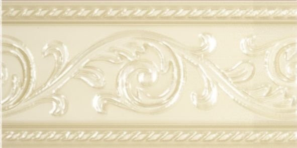 Carmen Caprichosa Cenefa Yara Crema 7,5х15