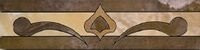 Ceracasa Cenefa Ducale 3 Beige 9.5х38.8