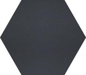 Cevica Manhattan Hex Black 15x17