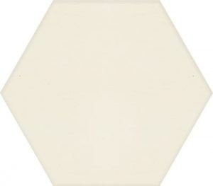 Cevica Manhattan Hex Bone 15x17