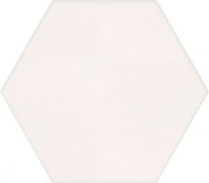 Cevica Manhattan Hex White 15x17