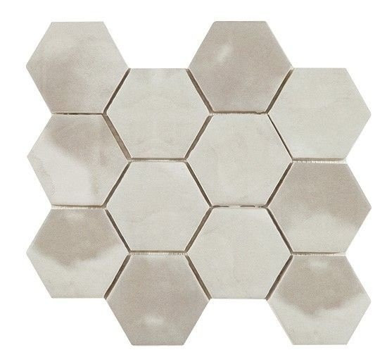 Cevica Panal Malla Hexagono Gris 23,2х26,4