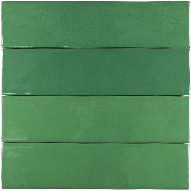 Cevica Zelij Verde Botella 5x20