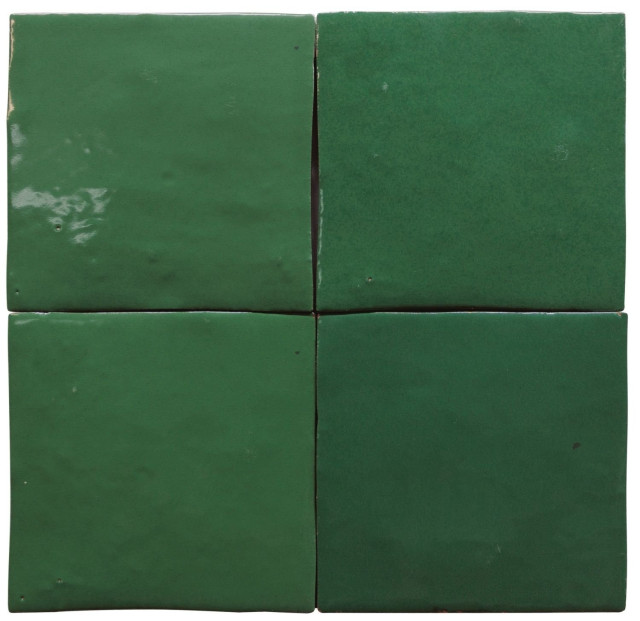 Cevica Zelij Verde Botella 10x10