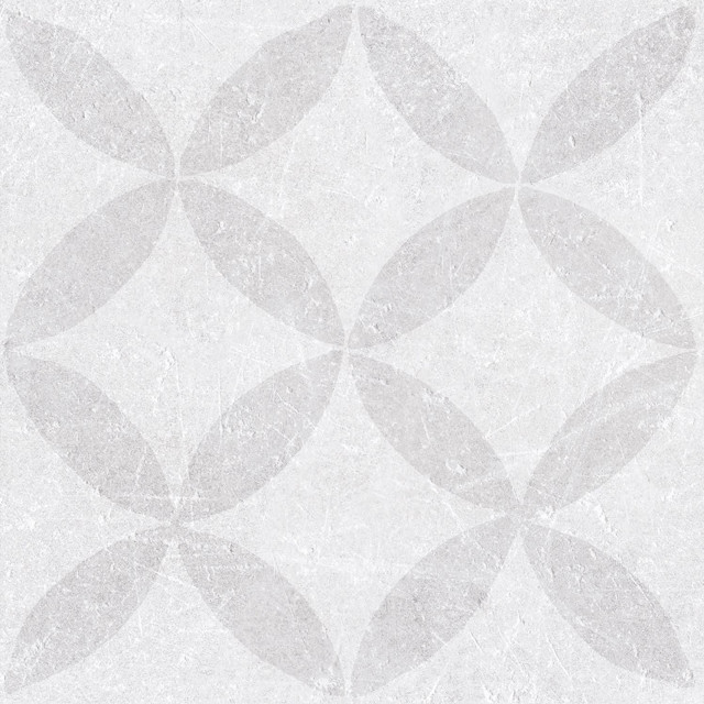 Cifre Materia Decor Etana White 20x20