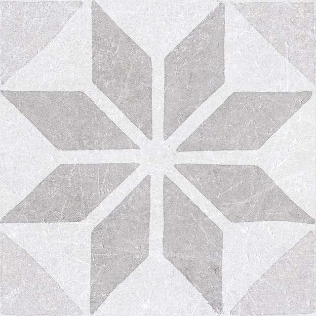 Cifre Materia Decor Star White 20x20