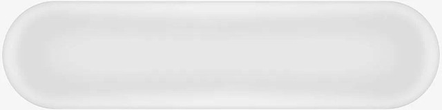 Cifre Ceramica Oval White Brillo 7.5x30H0.8