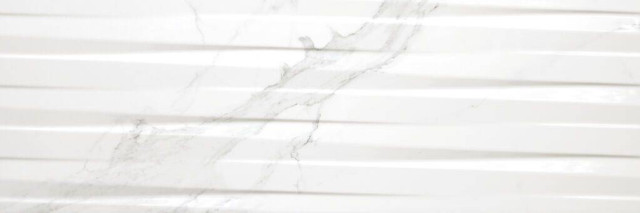 Cifre Ceramica Statuario Relieve Brillo 30x90