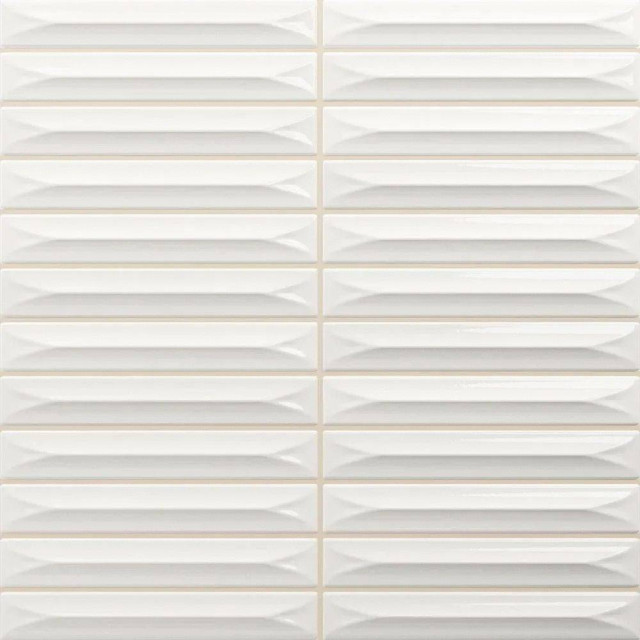 DAR Ceramics Nairobi Arrow Off White 20x20