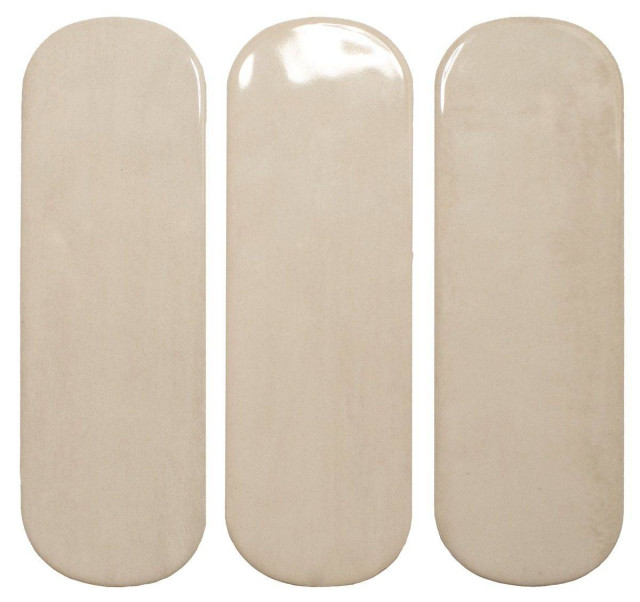 DNA Calema Oval Greige Gloss 5.2x16H0.85
