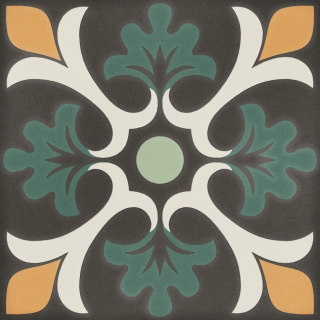 Dna Sync Clover Green 15x15