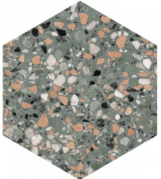 DNA Terrazzo Teal 32x36,8
