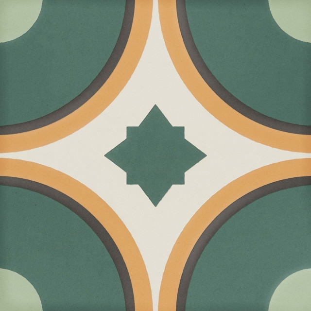 Dna Sync Circle Green 15x15