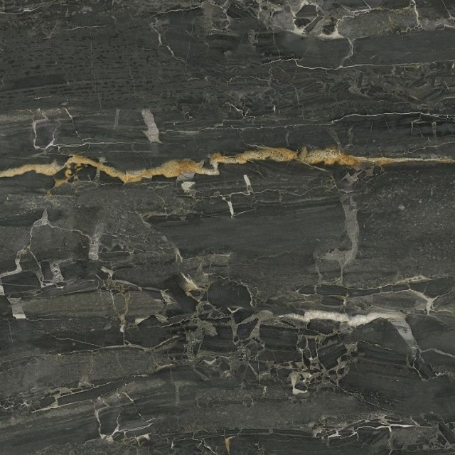 Dune Leonardo Black Satin 60x60