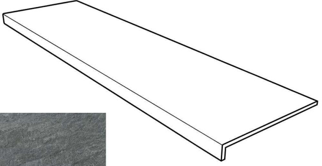 Durstone Tucson Recto Antislip Black 33x120