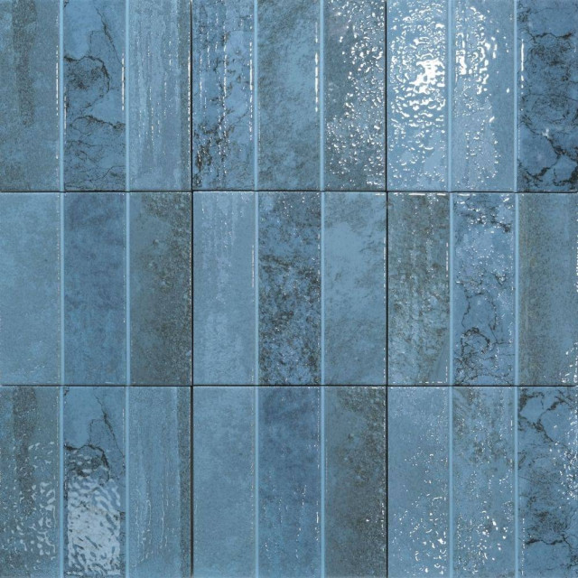 Dune Terraluz Azul Glossy 14.7x14.7H0.8