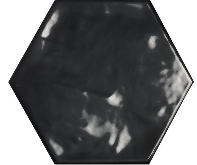 Ecoceramic Chiara EC. B. Negro Hex 20x24