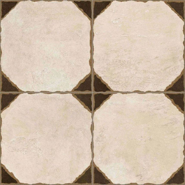 El-Molino Artistic Black Matt Rect 58x58H1