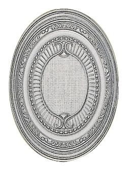 El-Molino Hermes Plata-Perla Medallon 10х14